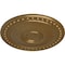 Ekena Millwork Foster Ceiling Medallion (Fits Canopies up to 5 5/8"), Hand-Painted Pale Gold, 19 1/8"OD x 1"P CM19FOPAS - alternate 5